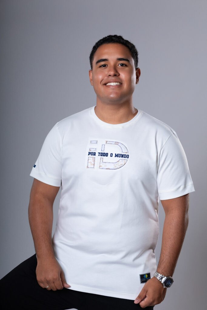 Coleção Jovem 2026 - Camiseta iD Por Todo o Mundo - 100% Algodão Premium Ultra Comfort